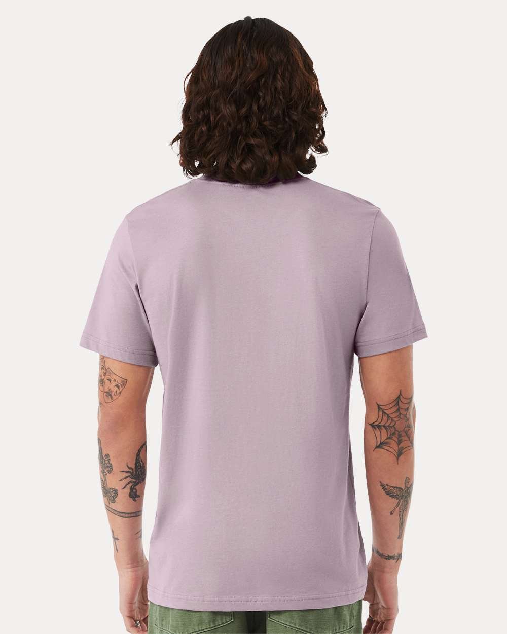 Bella+Canvas 3001 Light Violet Front High Model.jpg - Image 2