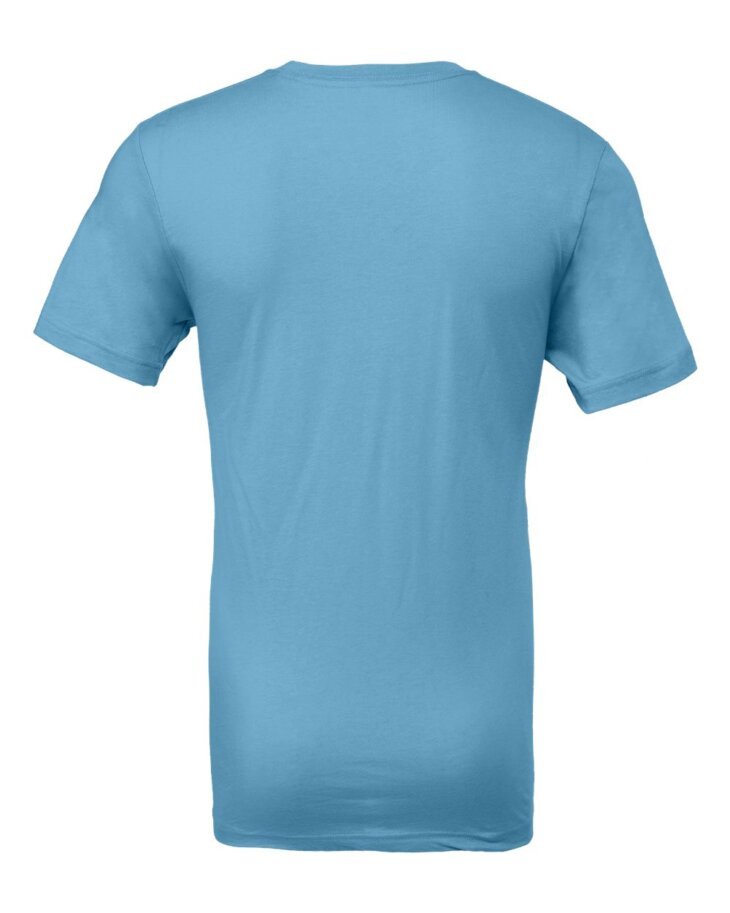 Bella+Canvas 3001 Ocean Blue - Image 2