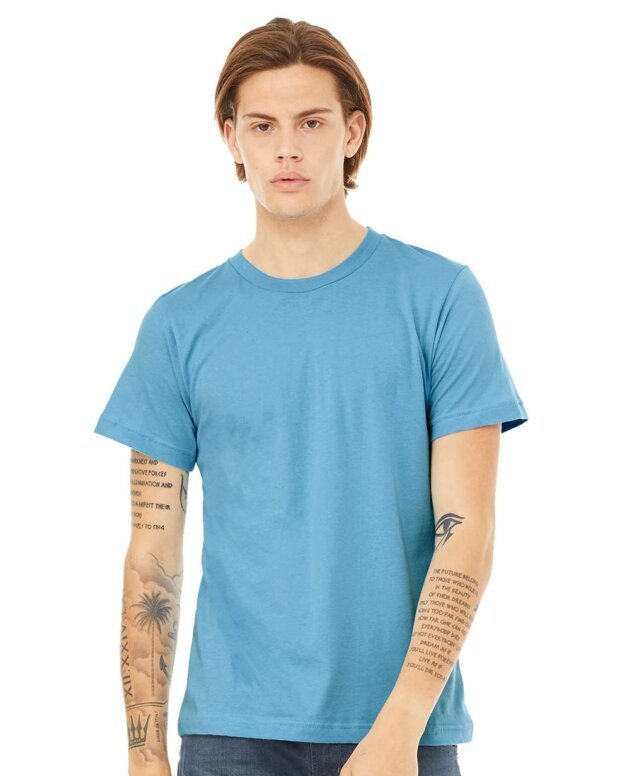 Bella+Canvas 3001 Ocean Blue Front High Model.jpg