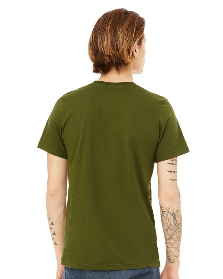 Bella+Canvas 3001 Olive Front High Model.jpg - Image 2