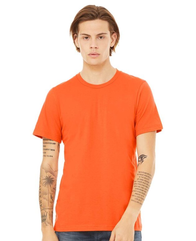 Bella+Canvas 3001 Orange Front High Model.jpg