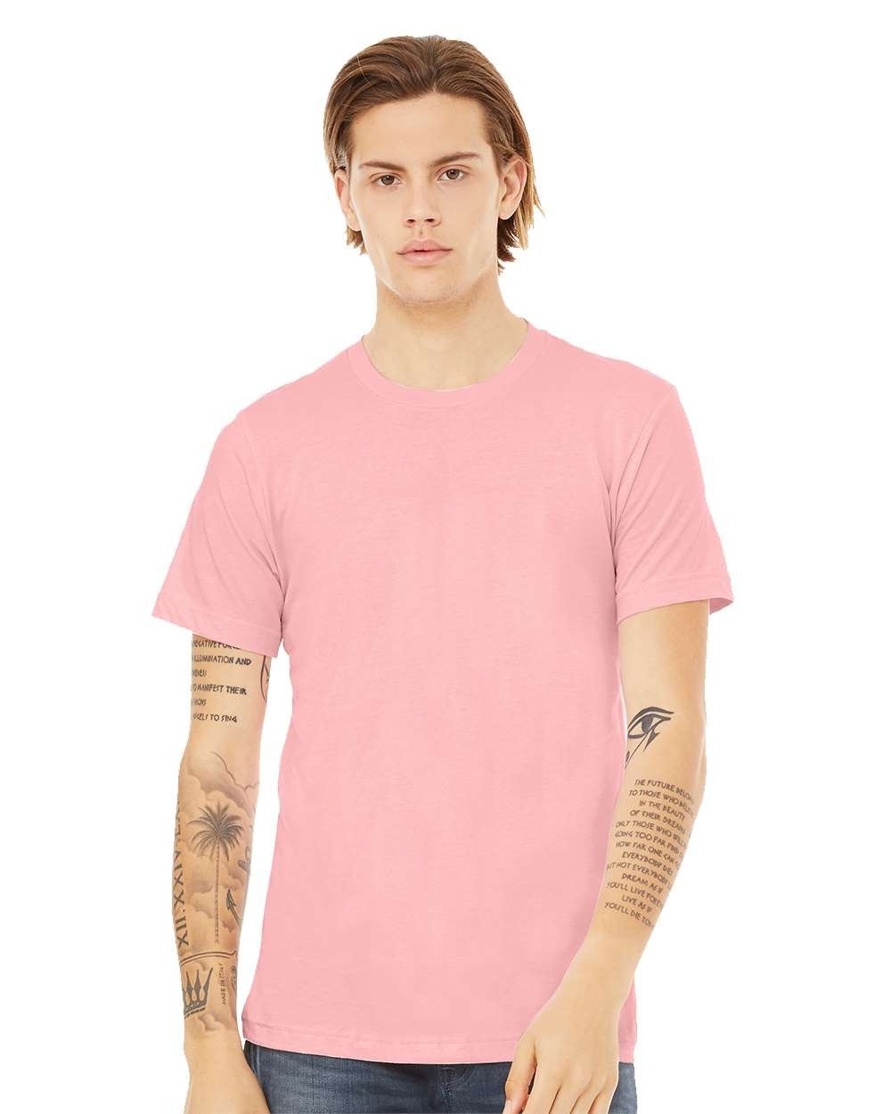 Bella+Canvas 3001 Pink Front High Model.jpg