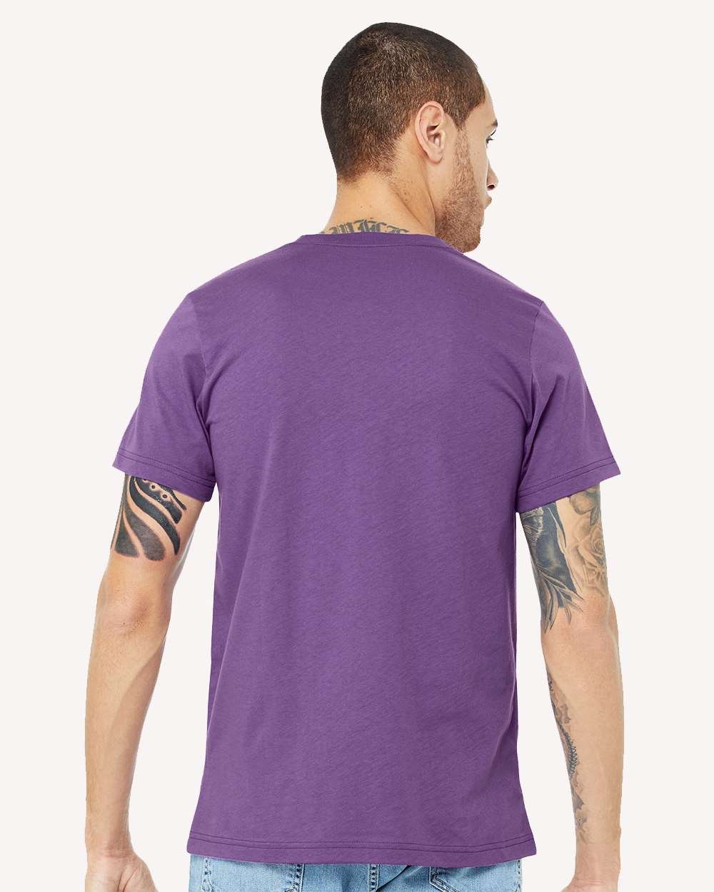 Bella+Canvas 3001 Royal Purple Front High Model.jpg - Image 2