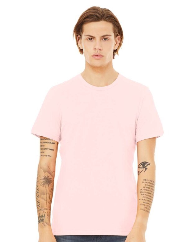 Bella+Canvas 3001 Soft Pink Front High Model.jpg