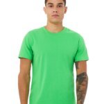 Bella+Canvas 3001 Synthetic Green Front High Model.jpg
