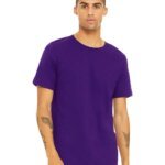 Bella+Canvas 3001 Team Purple Front High Model