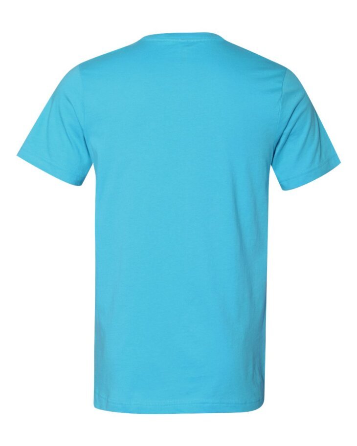 Bella+Canvas 3001 Turquoise - Image 2