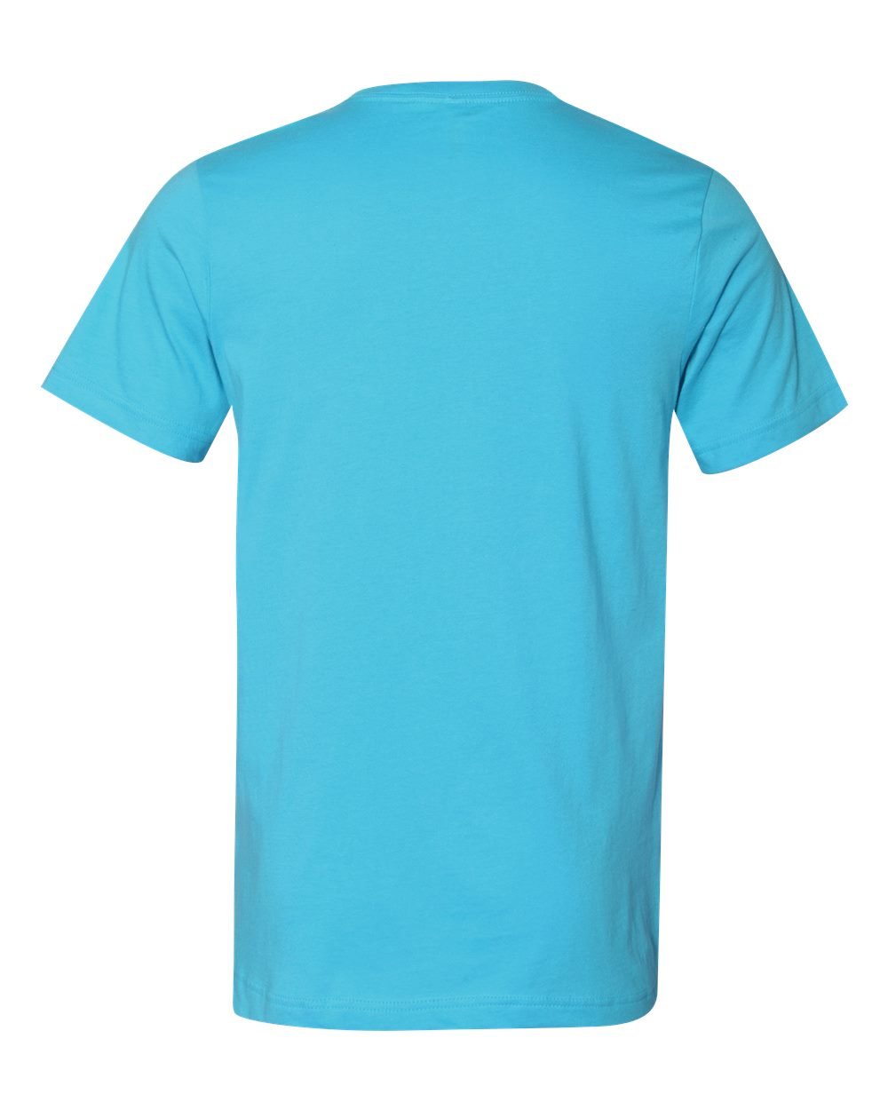 Bella+Canvas 3001 Turquoise - Image 2