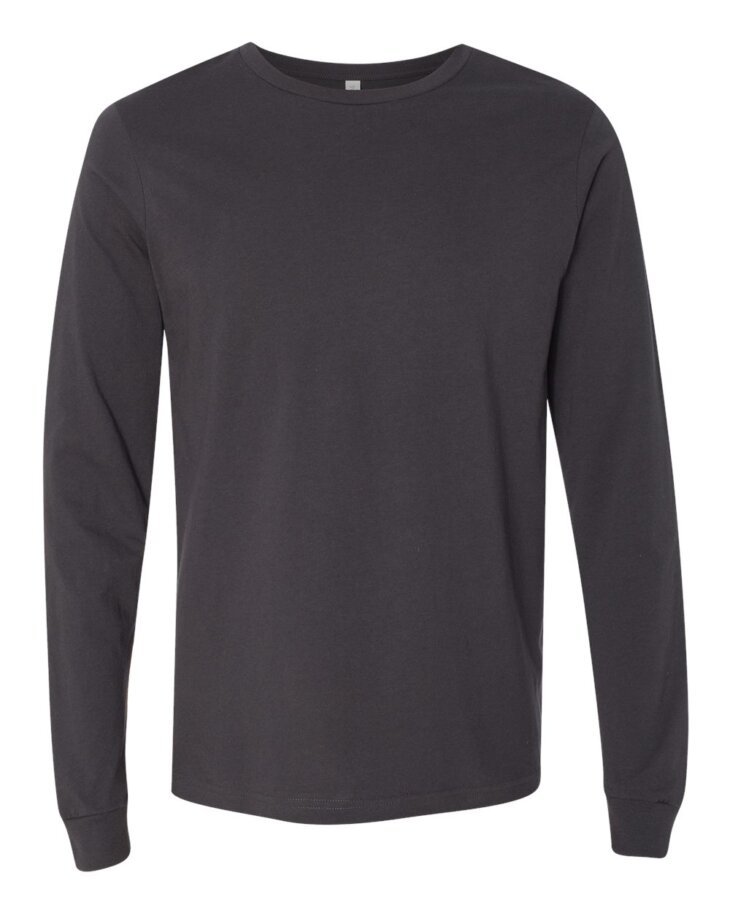 BELLA + CANVAS 3501 Dark Grey - Image 2