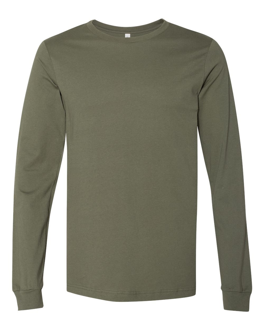 BELLA + CANVAS 3501 Military Green - Image 2