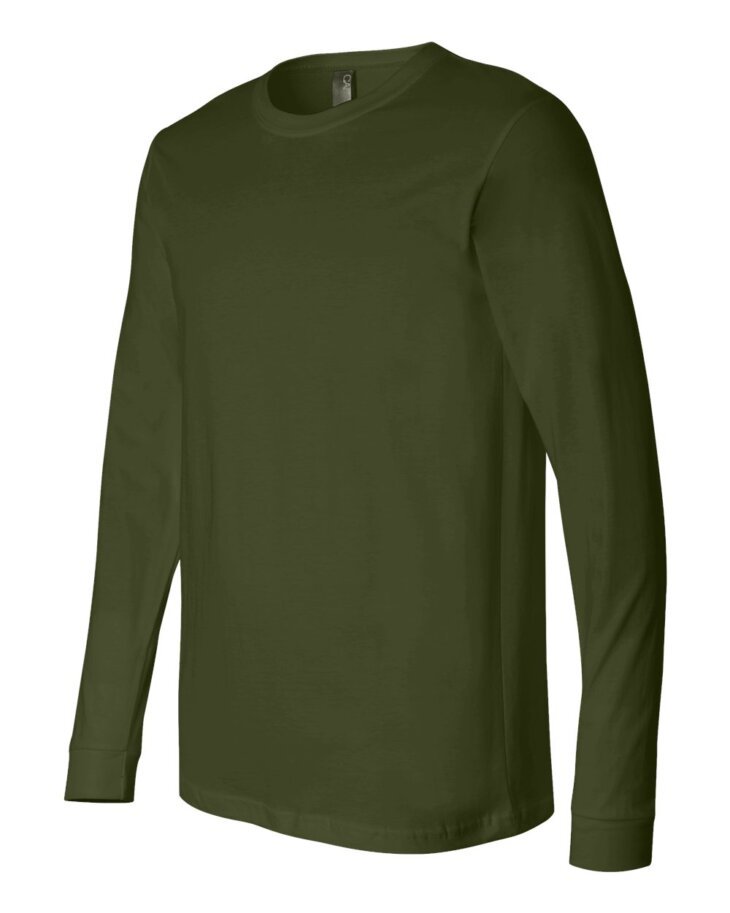BELLA + CANVAS 3501 Olive - Image 2