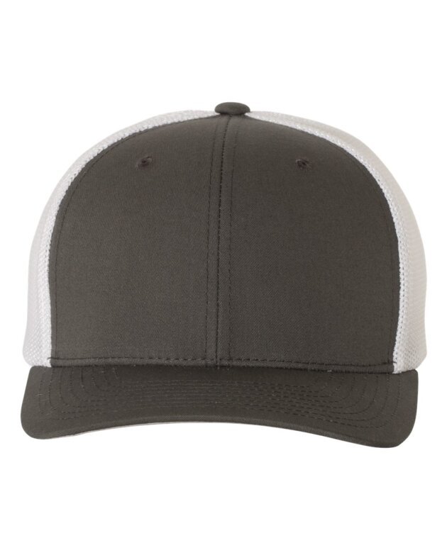 Flexfit 6511 Charcoal- White