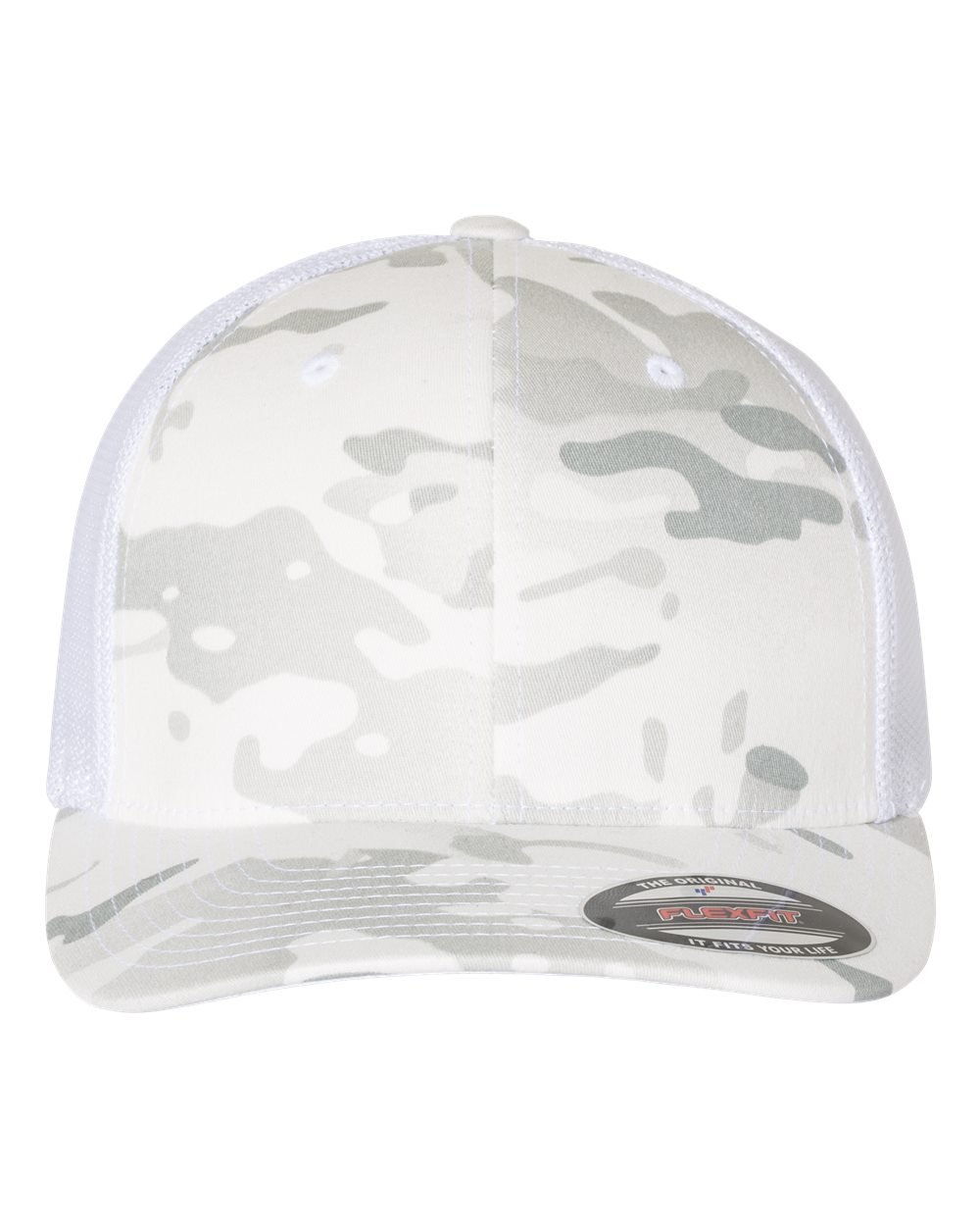 Flexfit 6511 Multicam Alpine- White