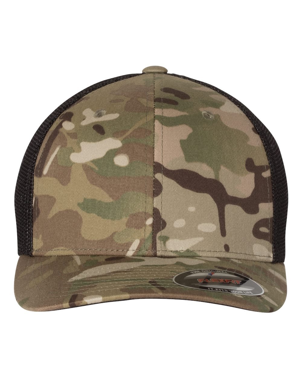Flexfit 6511 Multicam Green- Black