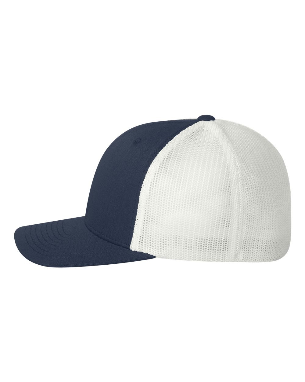 Flexfit 6511 Navy- White DirectSide High.jpg