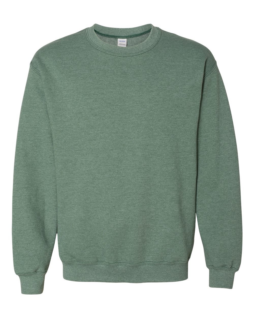 Gildan 18000 Heather Dark Green