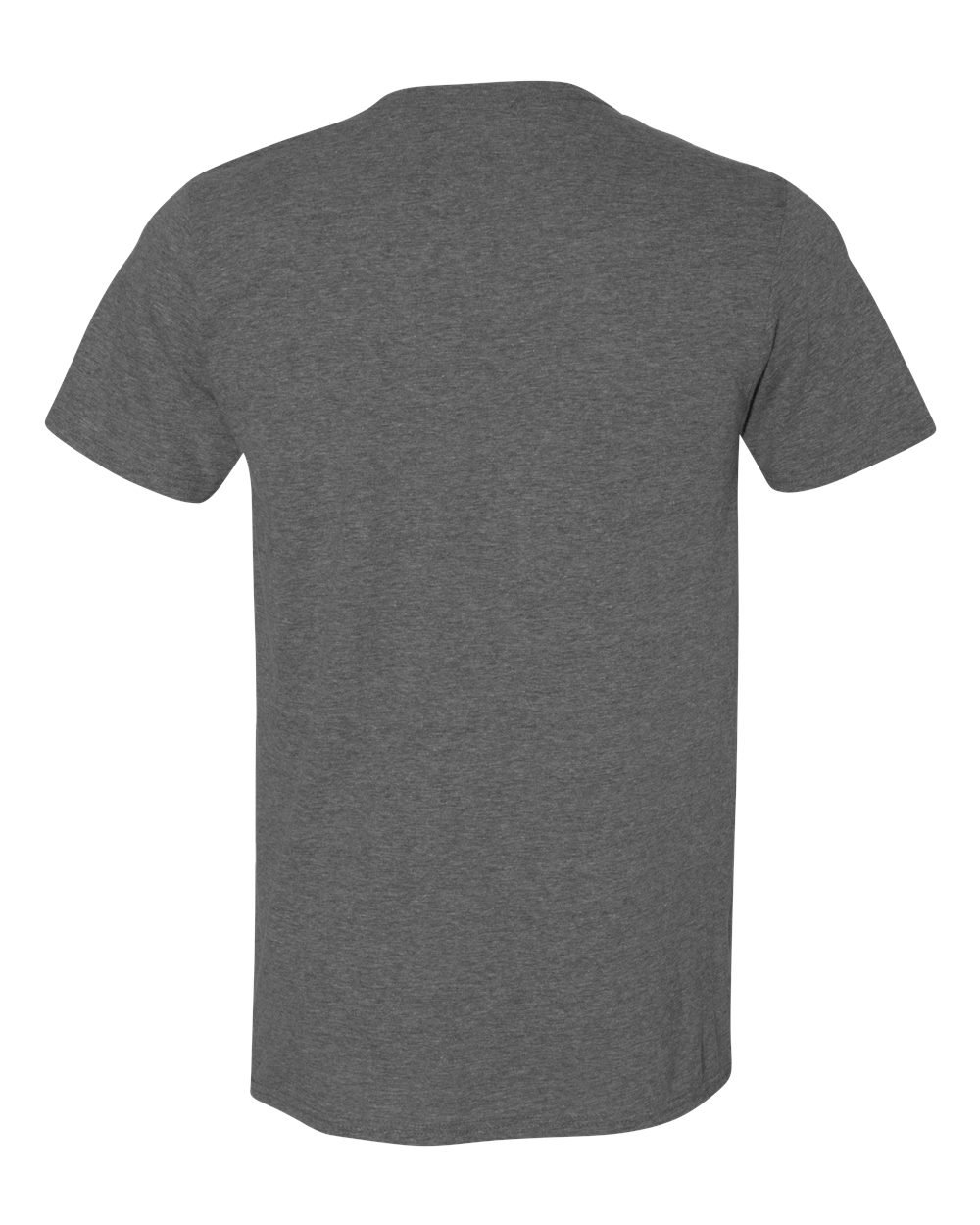 Gildan 000 Heather Dark Grey - Image 2