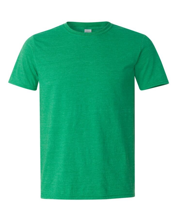 Gildan 000 Heather Irish Green