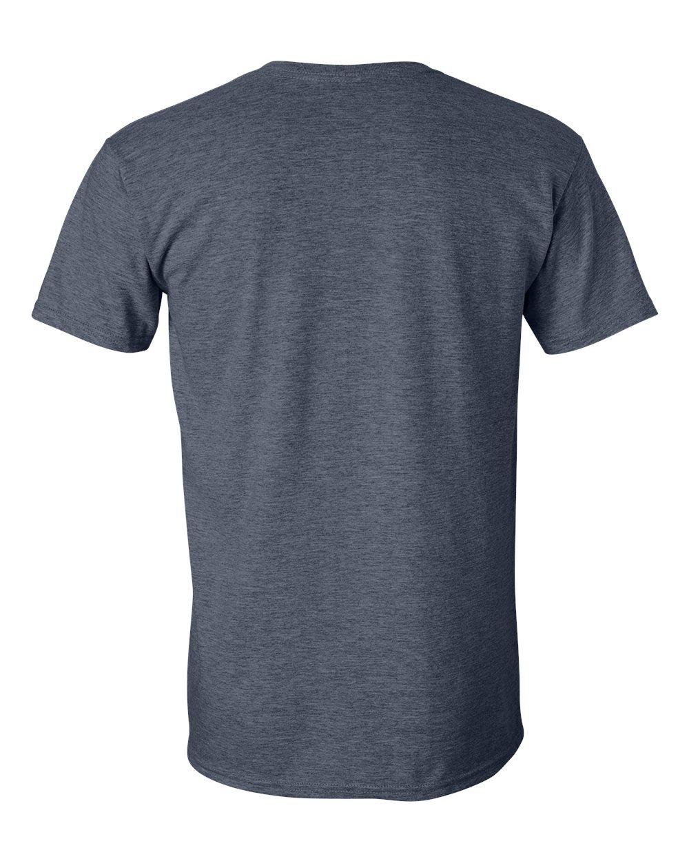 Gildan 000 Heather Navy - Image 2