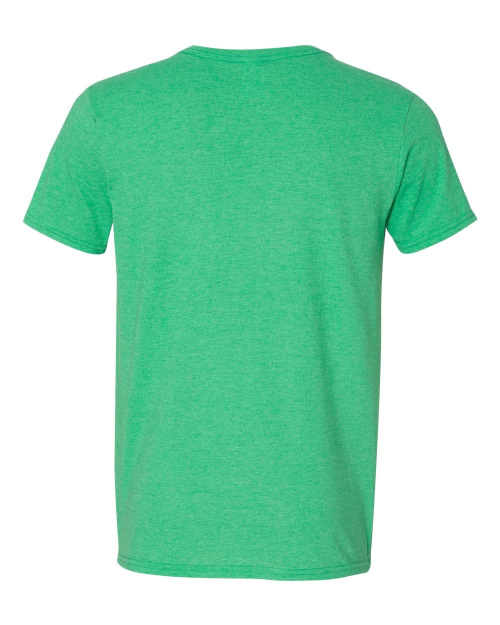 Gildan V00 Heather Irish Green - Image 2