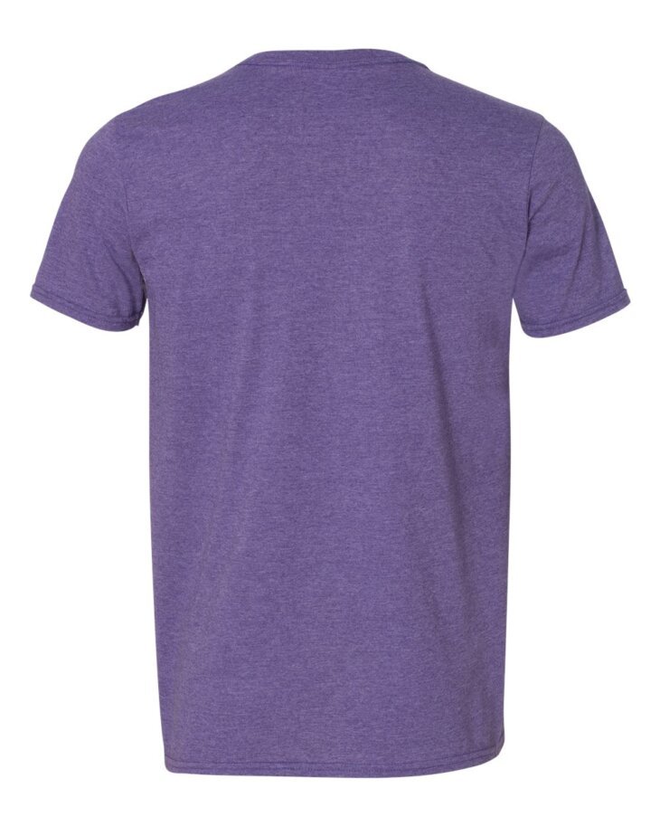 Gildan V00 Heather Purple - Image 2
