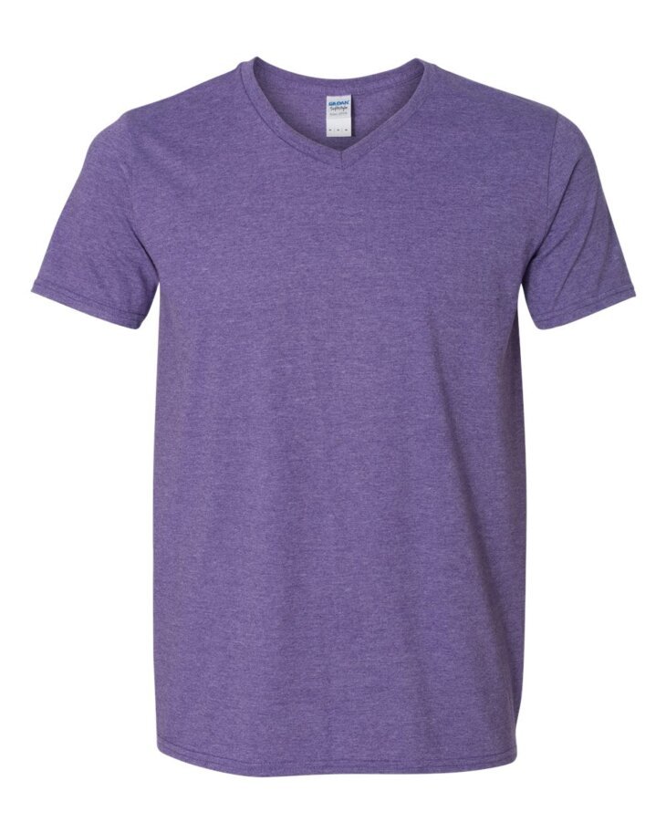 Gildan V00 Heather Purple