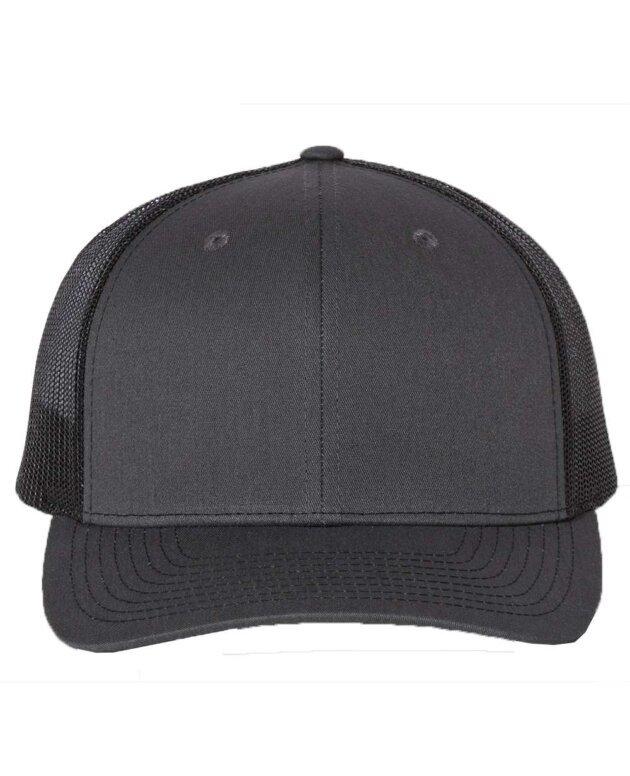Richardson 112 Charcoal Black