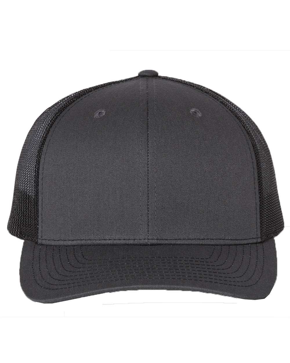 Richardson 112 Charcoal Black