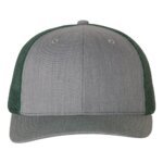 Richardson 112 Heather Grey Dark Green